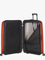 Harde Reiskoffer Proxis Samsonite Oranje proxis 126043-vue-porte