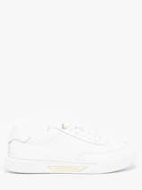 Sneakers Uit Leder Tommy hilfiger Wit women 8682YBS