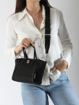 Handtassen K Ikon Nylon Karl lagerfeld Zwart k ikon A3W30118-vue-porte