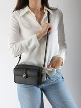 Cross Body Tas K Autograph Leder Karl lagerfeld Zwart k autograph A3W30153-vue-porte
