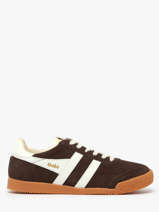 Sneakers Elan Uit Leder Gola Bruin women CLB538