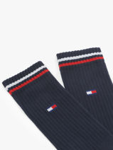Sokken Tommy hilfiger Blauw socks 71228176-vue-porte