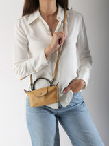 Longchamp Le pliage xtra Clutch Bruin-vue-porte