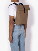 Business Rugzak Ucon acrobatics Bruin backpack JANNIK-vue-porte