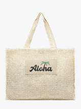 Schoudertas Beach Papier Miniprix Beige beach Q638