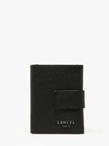 Portefeuille Leder Lancel Zwart come A12880