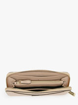 Portefeuille Leder Lancel Beige enveloppe A13711-vue-porte