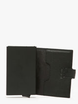 Smart Kaarhouder Cme Leder Lancel Zwart come A12877-vue-porte