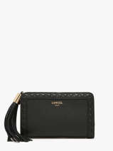 Compacte Portefeuille Premier Flirt Leder Lancel Zwart premier flirt A11136