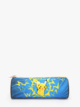 Pennenzak 1 Compartiment Pikachu Eclair Pokemon Blauw pikachu eclair 25IK207P