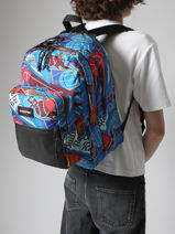 Rugzak Pinnacle Authentic Eastpak Blauw authentic K060-vue-porte