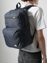 Rugzak 1 Compartiment Quiksilver Blauw youth access QYBP3730-vue-porte
