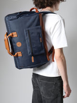 Reistas Voor Cabine Rugzak Travel Cabaia Blauw travel DUFFV2-vue-porte
