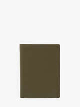Portefeuille Leder Yves renard Groen smooth 15419