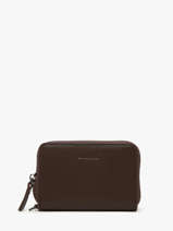 Portemonnee Leder Oxer Etrier Bruin oxer EOXE096M