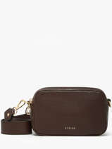 Cross Body Tas Tradition Leder Etrier Bruin tradition ETRA141S