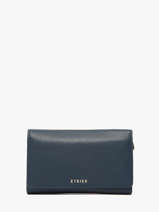 Portefeuille M Tradition Leder Etrier Blauw tradition ETRA095M