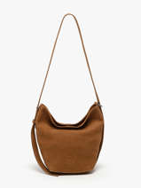 Schouder Tas Rugzak S Cavalier Nubuck Leder Etrier Beige cavalier nubuck ECAN126S
