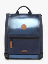Rugzak 2 Compartimenten Cabaia Blauw school L