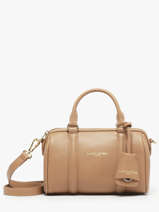 Cross Body Tas Milano Ana Leder Lancaster Beige milano ana 101