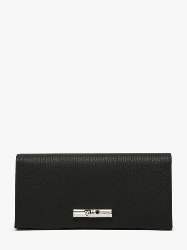 Longchamp Le roseau Portefeuille Zwart