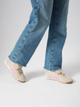 Sneakers Uit Leder Puma Wit women 40378001-vue-porte