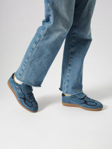 Sneakers Tb.490 Club Suede Blue Uit Leder Alohas Blauw accessoires 10091702-vue-porte
