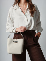 Longchamp Le roseau Longchamp Beige-vue-porte
