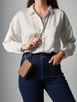 Portemonnee Altesse Leder Etrier Bruin altesse EALT096M-vue-porte