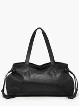 Handtassen Cow Leder Basilic pepper Zwart cow BCOW80