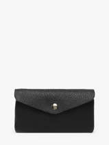 Portemonnee Caviar Leder Milano Zwart caviar CA23113