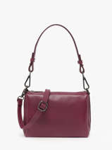 Cross Body Tas Caviar Leder Milano Bruin caviar CA25065