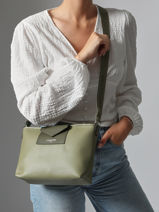 Cross Body Tas Maya Double Kba Lancaster Rood maya double kba 105-vue-porte