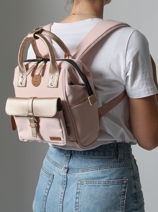 Rugzak Cabaia Roze adventurer XS-vue-porte