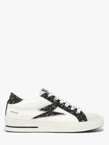Sneakers Uit Leder Semerdjian Zwart women MAYA