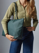 Schoudertas L.12.12 Concept Lacoste Groen l.12.12 concept NF1888PK-vue-porte