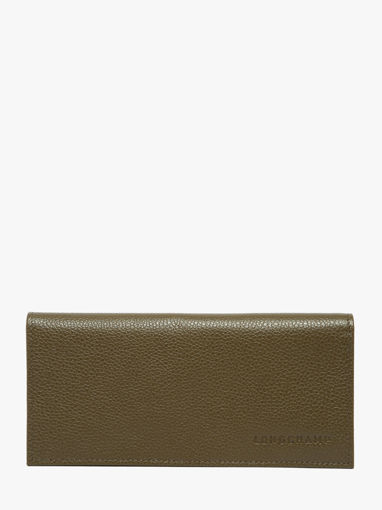 Longchamp Le foulonn Portefeuille Bruin