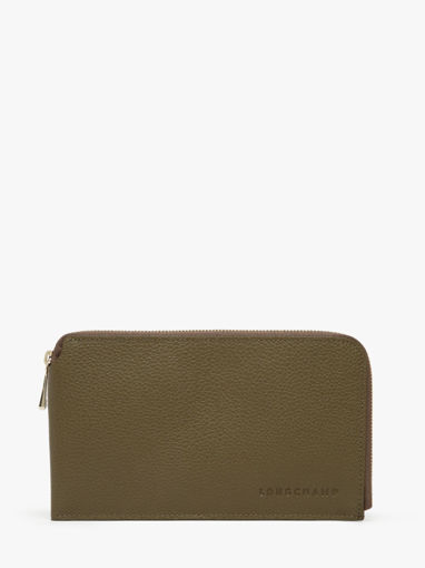 Longchamp Le foulonn� Clutch Geel