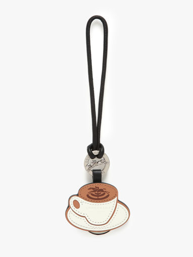 Longchamp Porte-cls caf Sleutelhanger Bruin
