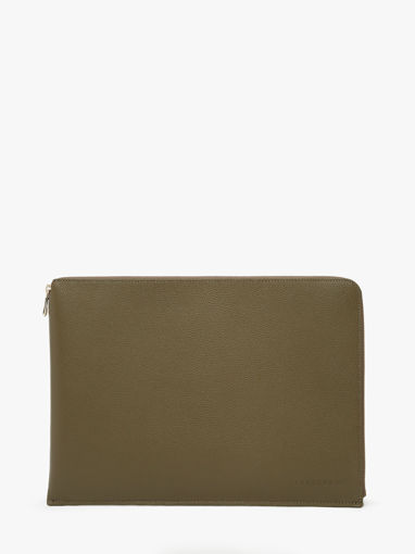 Longchamp Le foulonn Papierhouder Groen