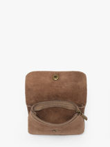 Portemonnee Leder Milano Bruin velvet VE23091-vue-porte