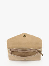 Portemonnee Velvet Leder Milano Beige velvet VE23113-vue-porte