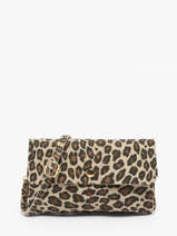 Cross Body Tas Velvet Leopardo Leder Milano Veelkleurig velvet leopardo VL23067
