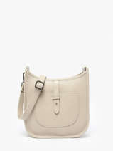 Cross Body Tas Caviar Leder Milano Beige caviar CA25067