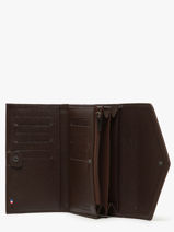 Portefeuille Madras Leder Etrier Bruin madras EMAD701-vue-porte