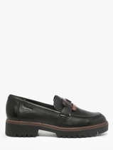 Mocassins Uit Leder Tamaris Zwart women 43