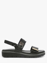Sandalen Uit Leder Tamaris Zwart women 44