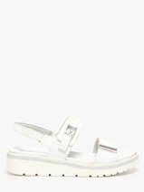 Sandalen Uit Leder Tamaris Wit women 44