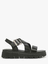 Sandalen Uit Leder Tamaris Zwart women 44