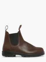 Chelsea Boots Uit Leder Blundstone Bruin men 1609
